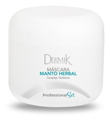 Máscara Nutritiva Facial Piel Sensible Manto Herbal Dermik