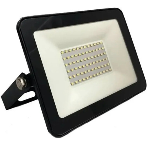 Reflector Proyector Aluminio Led 50w Luz Calida Pack 10u