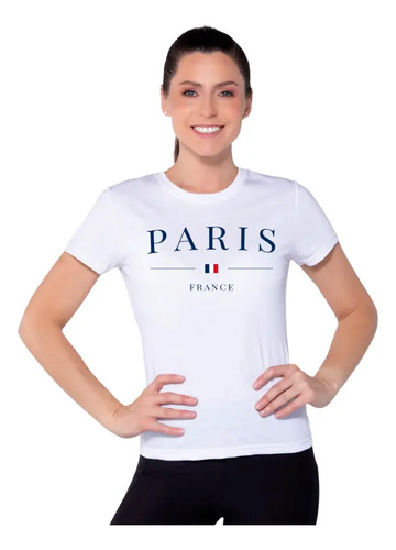 Blusa De Manga Corta De Paris | MercadoLibre