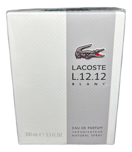 Perfume Lacoste L.12.12 Blanc Eau De Parfum Garantizado Envg