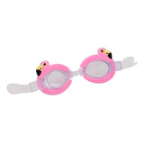 Gafas Acuaticas Flamingo Para Niños Color Rosa