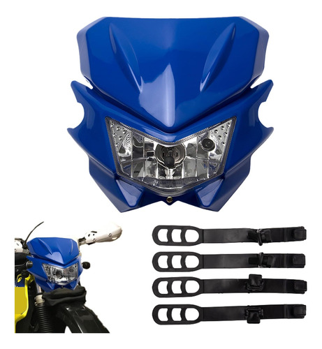 Kit De Faros Delanteros Universales Para Motocicleta