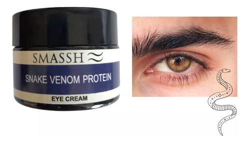 Crema Contorno De Ojos Para Hombre Efecto Veneno De Víbora 