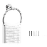 Accesorio Para Baño Toallero Aro Acero Inoxidable