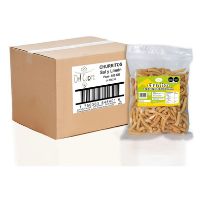 Churritos De Amaranto Sal Y Limon 500g Saludable Churro | MercadoLibre