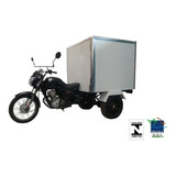 Triciclo De Carga Baú Bebidas - Transporta 300kg