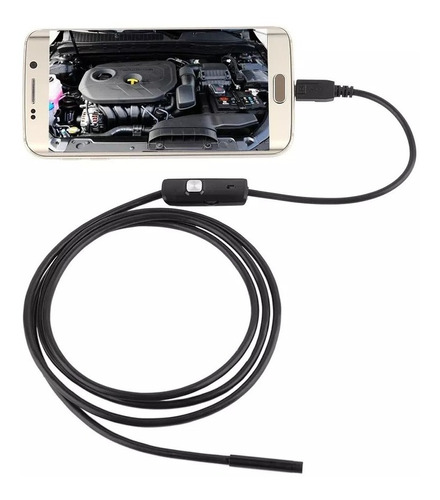 Camara Endoscopio Android Usb Pc Boroscopio 2 Mt 5.5mm Led