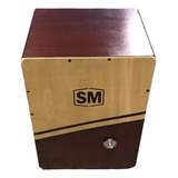 Cajon Triple Peruano Flamenco Sonajas Sm Doble Tapa Luthier