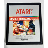 Cartucho Atari 2600 Polyvox Missile Command Original 