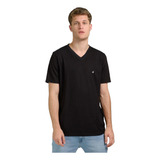 Remeras Hombre Brooksfield Cuello V Algodón Premium 1034b