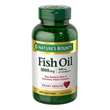 De La Naturaleza Bounty Aceite De Pescado 1000 Mg Coated Sof