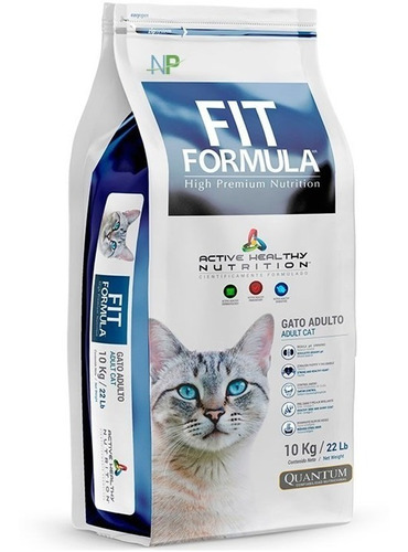 Alimento Gato Adulto Fit Formula 10kg. Np