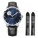 Reloj De Hombre Original Con Esfera De Reloj De Fase Lunar