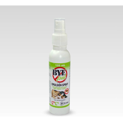 Repelente Pulgas Byepul 120 Ml Perros Y Gatos