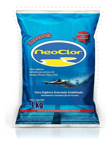 Cloro Economic P/ Piscina 1kg [ 502.000.278 ] Neoclor