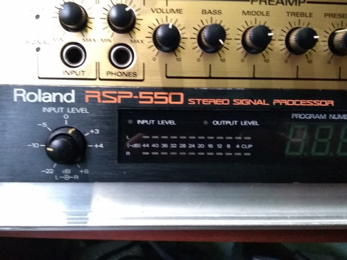 Roland Rsp-550 Vintage Multiefecto Reverb Delay Chorus