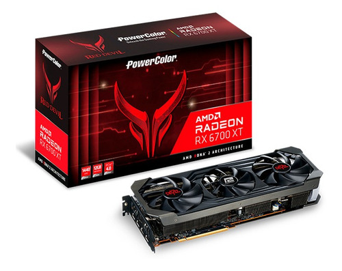 Tarjeta De Video Amd Powercolor Red Devil Rx 6700xt 12gb