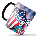 Mug Taza Pocillo Mágico Junior De Barranquilla Regalo