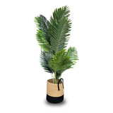 Palmera Planta Areca Artificial Con Maceta Deco 160 Cms