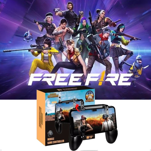 Game Pad Manete Freefire Controle Para Celular Pubg Joystick