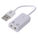 Conector De Micrófono De 3,5 Mm Para Auriculares, Usb 2.0, T