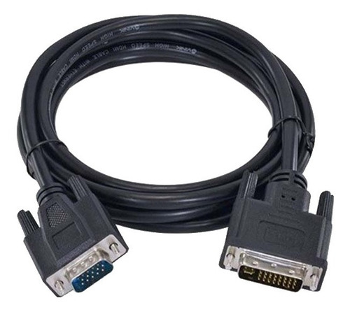 Cabo De Video Dvi-i 24+5 Pinos Para Vga  Alta Qualidade +nf