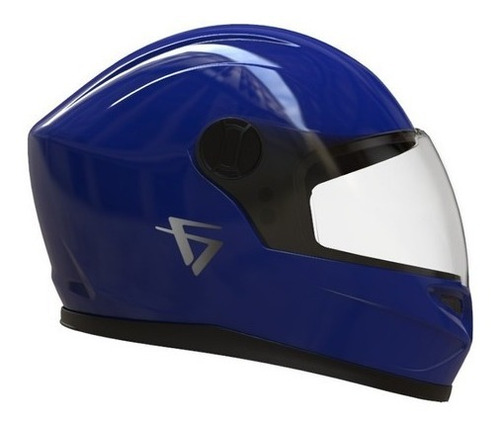 Casco Vertigo V32 Compact Azul Brillo S Unom 29298