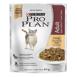 Proplan Pouch Gatos Adultos Pollo 85 Grs