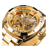 Reloj Mecanico Automatico Acero Inoxidable Elegante Formal