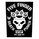 Back Patch Para Costas Five Finger Death Punch Bp4 Oficial