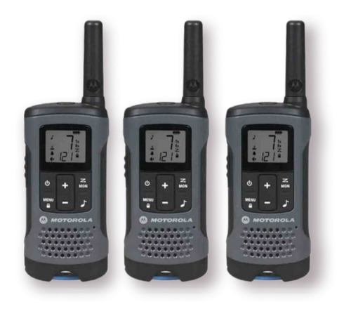Radio Walkie Talkie Motorola T200 X 3