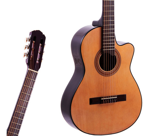 Guitarra Criolla Gracia M6 Clasica Con Corte - Estudio