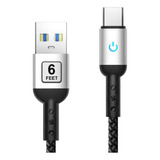 Cable De Carga Usb De Repuesto Para Samsung Smart Tv Solar C