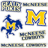Pegatina De Universidad Estatal De Mcneese Cowboys - Pe...
