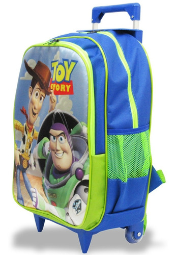 Mochila Escolar Infantil De Rodinhas Toy Story Tam G 