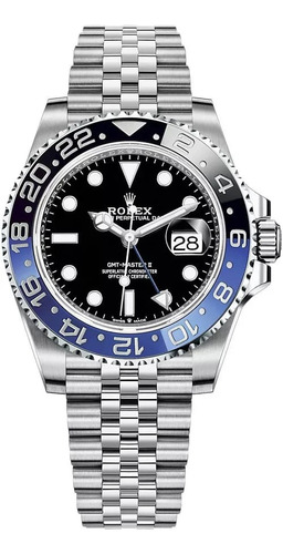 Relógio Rolex Masculino Gmt Master Jubileu Base Eta Completo