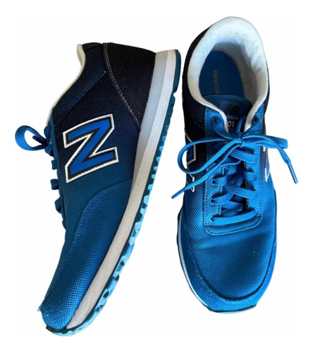 Zapatillas New Balance 501 Azules Y Negras