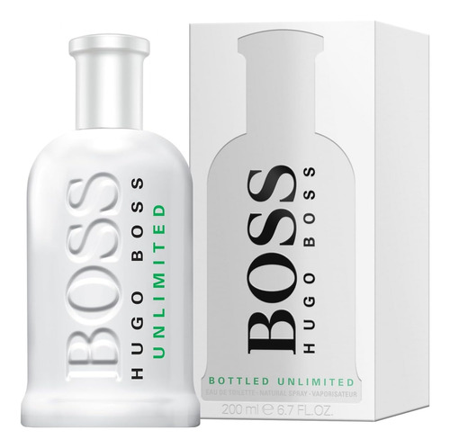 Perfume Hugo Boss Unlimited P/caballero Edt 200ml Original 