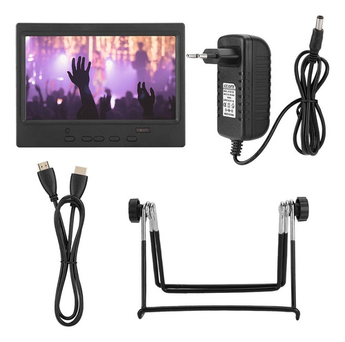 Portátil Mini 7 Pulgadas Hdmi Vga Pantalla 1024x600 Pantall