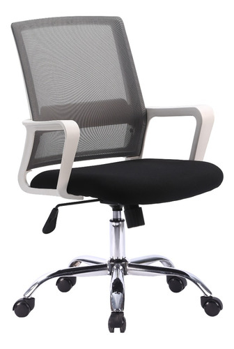 Silla De Oficina Escritorio Ejecutiva Lumbar Blanca Niviko