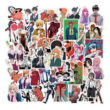 50 Stickers Anime Chainsaw Man