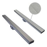 Ralo Linear Grelha Cega Inox 5x70 Sifonado Oculto Tela