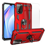 Case Rígida Para Samsung Con Mica Funda Uso Rudo Stand