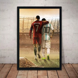 Kit De Pintura De Diamantes Ronaldo Messi Diy 5d, Regalo