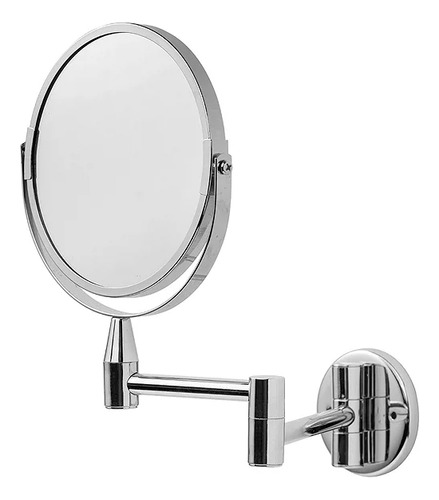 Espejo Articulado Doble 20cm Aumento Makeup Habitación Baño