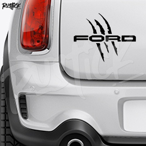 Calco Garra Ford Desgarrado Estilo Raptor Ploteo Tatoo 30 Cm