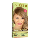  Kit Skay Cream Silkey Coloracion Alto Rendimiento X150 Tono 8.3 Rubio Claro Dorado