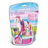 Playmobil Princesa Con Caballo - Blanco