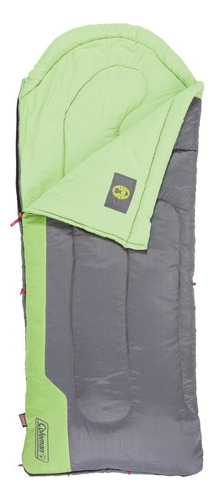 Saco De Dormir Contour Raymer Coleman® Verde Ubicación Del Cierre Lateral