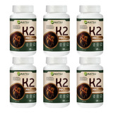 Vitamina K2 Mk7 Natural Green 360 Cápsulas Saúde Dos Ossos